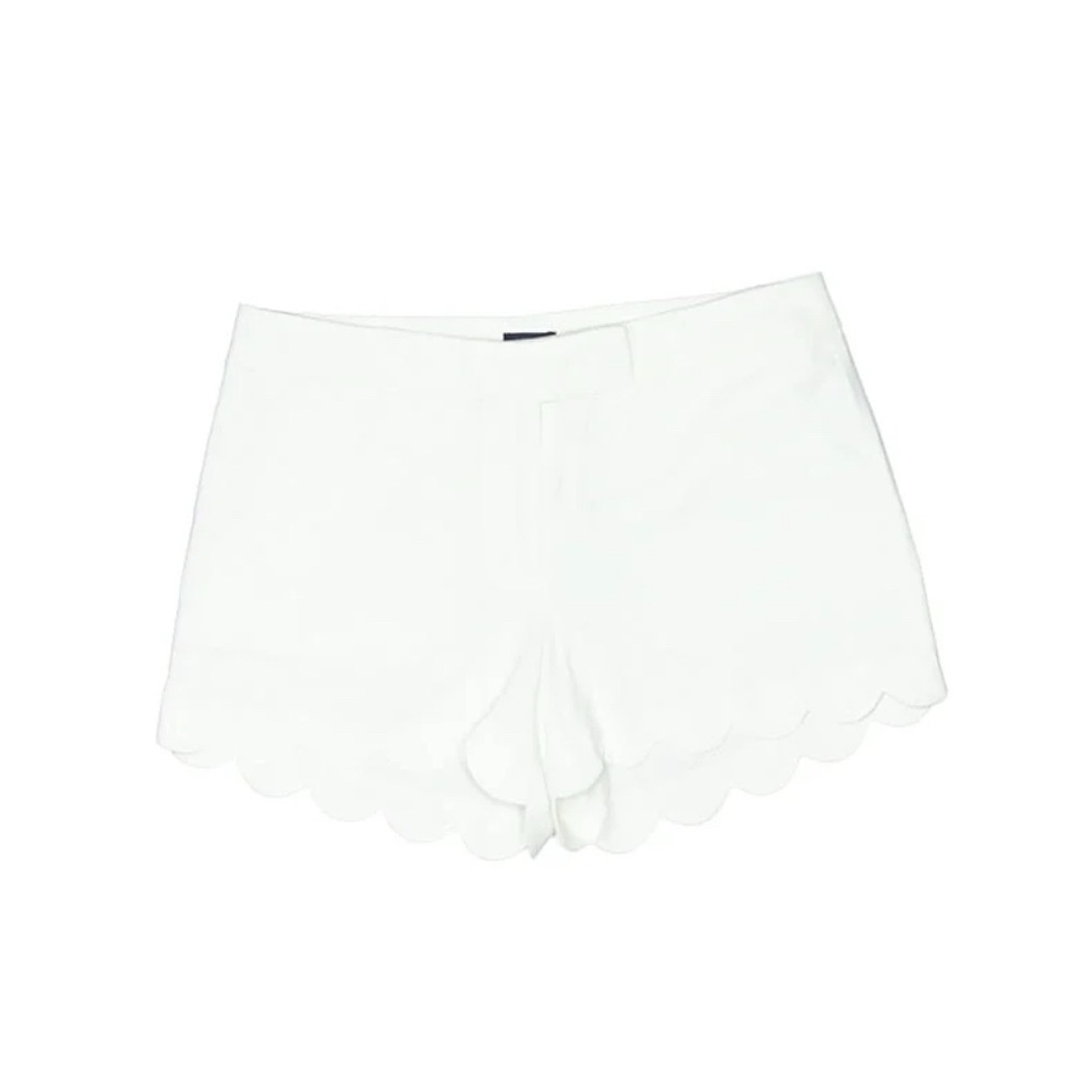 J. Crew High Waist White Shorts